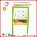 Réduction promotionnelle Colorful Artist Easel Taille 96 * 49.5 * 4.5 cm OEM Magnetic Kids Colorful Easel EZ2008